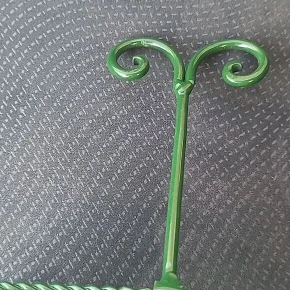 Green Metal Napkin Holder with a Lemon Pattern - Picture 8 of 8